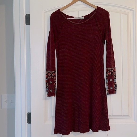 Able Thermal knit Dress Size Medium - Picture 1 of 8